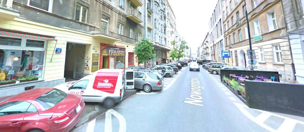 Appartamento Nowogrodzka Cozy Studio Varsavia Esterno foto